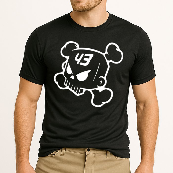 Hoonigan Block Skull Racing Legend Ken Crossbones Tribute Performance Shirt