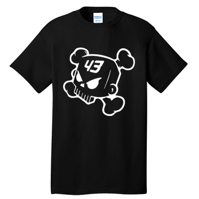 Hoonigan Block Skull Racing Legend Ken Crossbones Tribute Tall T-Shirt