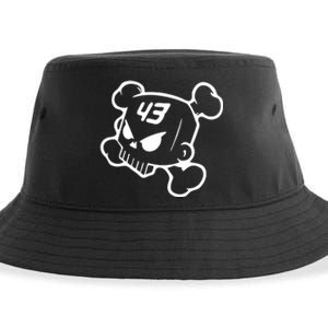 Hoonigan Block Skull Racing Legend Ken Crossbones Tribute Sustainable Bucket Hat