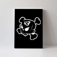 Hoonigan Block Skull Racing Legend Ken Crossbones Tribute Canvas