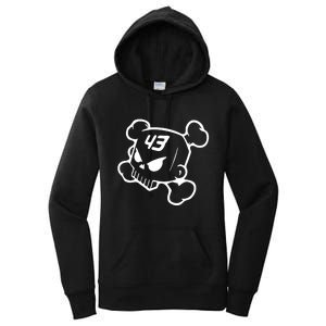 Hoonigan Block Skull Racing Legend Ken Crossbones Tribute Women's Pullover Hoodie