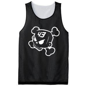 Hoonigan Block Skull Racing Legend Ken Crossbones Tribute Mesh Reversible Basketball Jersey Tank