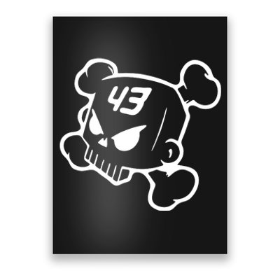 Hoonigan Block Skull Racing Legend Ken Crossbones Tribute Poster