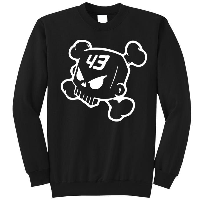 Hoonigan Block Skull Racing Legend Ken Crossbones Tribute Tall Sweatshirt