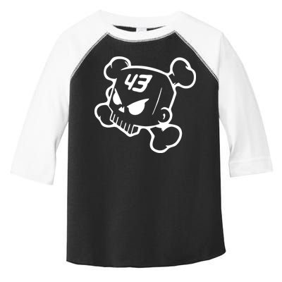 Hoonigan Block Skull Racing Legend Ken Crossbones Tribute Toddler Fine Jersey T-Shirt