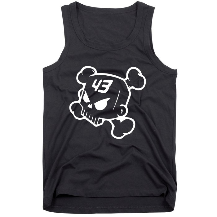 Hoonigan Block Skull Racing Legend Ken Crossbones Tribute Tank Top