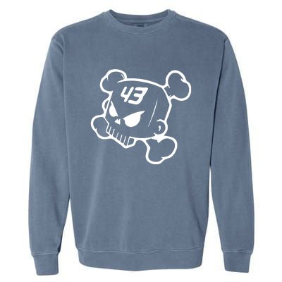 Hoonigan Block Skull Racing Legend Ken Crossbones Tribute Garment-Dyed Sweatshirt