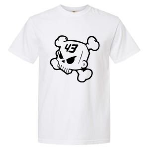 Hoonigan Block Skull Racing Legend Ken Crossbones Tribute Garment-Dyed Heavyweight T-Shirt