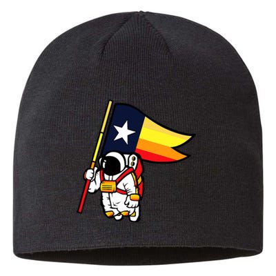 Houston Baseball Space City Astronaut Texas Flag Sustainable Beanie