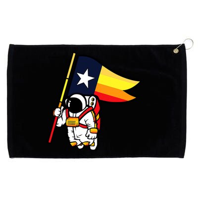 Houston Baseball Space City Astronaut Texas Flag Grommeted Golf Towel