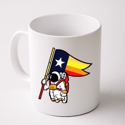 Houston Baseball Space City Astronaut Texas Flag Coffee Mug