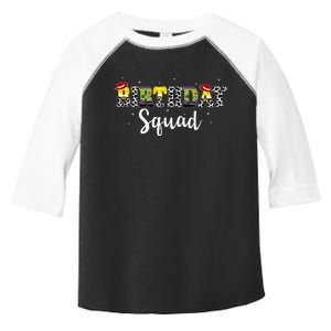 Happy Birthday Squad Story Toddler Fine Jersey T-Shirt