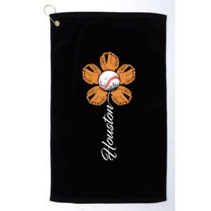 Houston Baseball Sunflower Platinum Collection Golf Towel