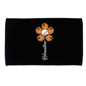 Houston Baseball Sunflower Microfiber Hand Towel