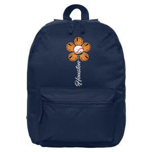 Houston Baseball Sunflower 16 in Basic Backpack