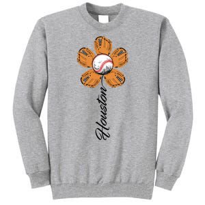 Houston Baseball Sunflower Tall Sweatshirt