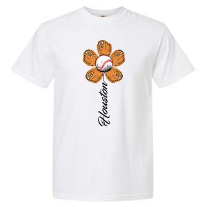 Houston Baseball Sunflower Garment-Dyed Heavyweight T-Shirt