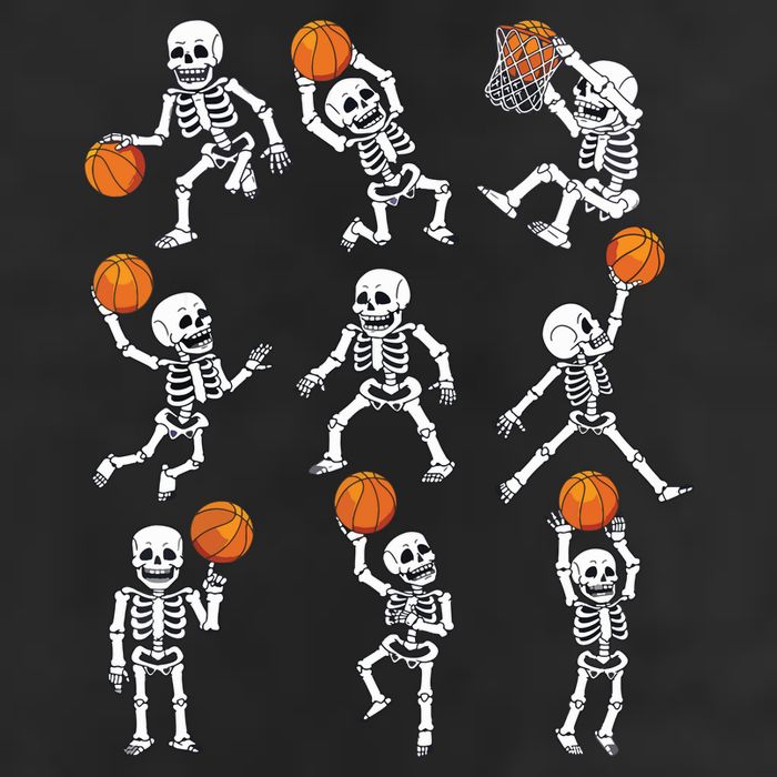 Halloween Basketball Skeletons Dunking Dribble Boy Adult Drive Performance Visor