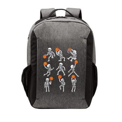 Halloween Basketball Skeletons Dunking Dribble Boy Vector Backpack