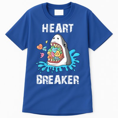 Heart Breaker Shark Funny Valentines Day Tall T-Shirt