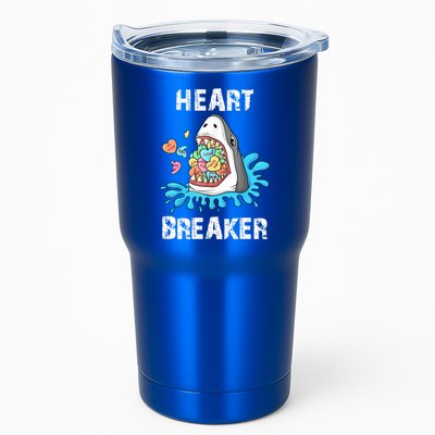 Heart Breaker Shark Funny Valentines Day Tumbler