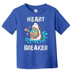 Heart Breaker Shark Funny Valentines Day Toddler T-Shirt