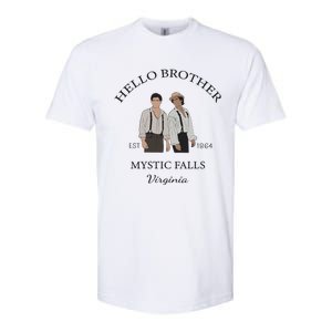 Hello Brother Salvatore Brothers Est 1864 Softstyle CVC T-Shirt