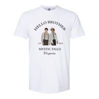 Hello Brother Salvatore Brothers Est 1864 Softstyle CVC T-Shirt