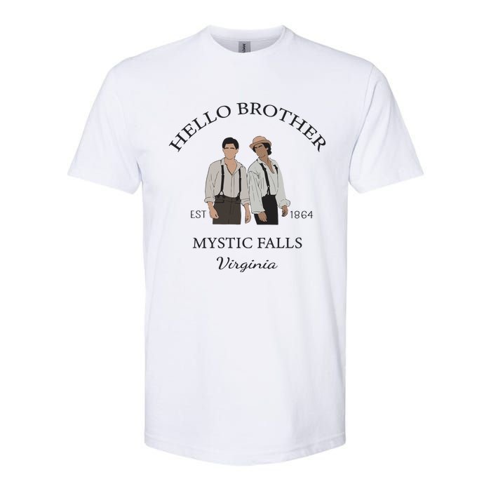 Hello Brother Salvatore Brothers Est 1864 Softstyle CVC T-Shirt