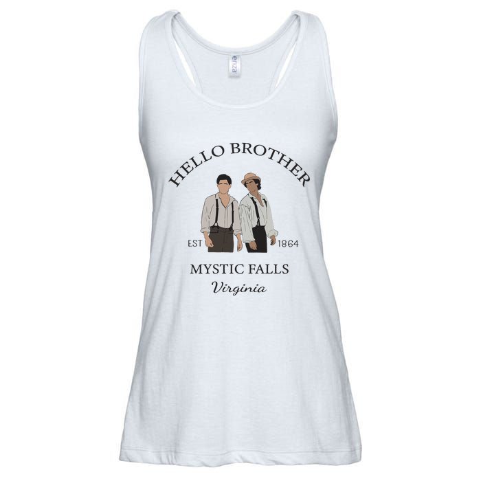 Hello Brother Salvatore Brothers Est 1864 Ladies Essential Flowy Tank