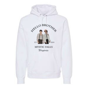 Hello Brother Salvatore Brothers Est 1864 Premium Hoodie