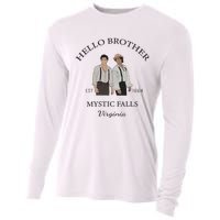 Hello Brother Salvatore Brothers Est 1864 Cooling Performance Long Sleeve Crew