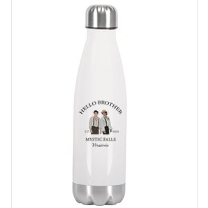 Hello Brother Salvatore Brothers Est 1864 Stainless Steel Insulated Water Bottle