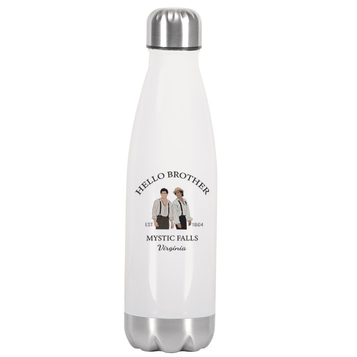 Hello Brother Salvatore Brothers Est 1864 Stainless Steel Insulated Water Bottle