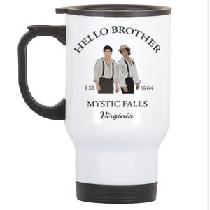 Hello Brother Salvatore Brothers Est 1864 Stainless Steel Travel Mug