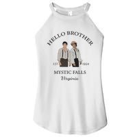 Hello Brother Salvatore Brothers Est 1864 Women's Perfect Tri Rocker Tank