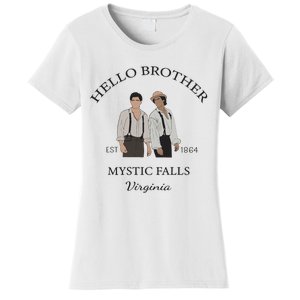 Hello Brother Salvatore Brothers Est 1864 Women's T-Shirt