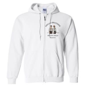 Hello Brother Salvatore Brothers Est 1864 Full Zip Hoodie