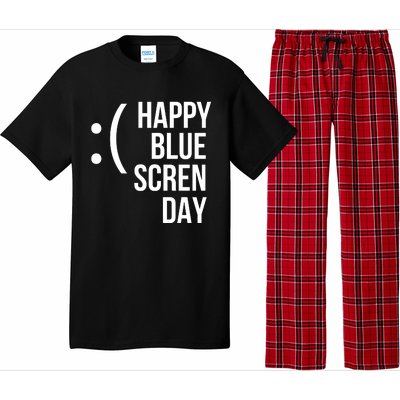 Happy Blue Screen Day Pajama Set