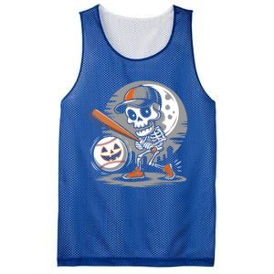 Halloween Baseball Skeleton Pitcher Catcher Baseballer Gift Mesh Reversible Basketball Jersey Tank