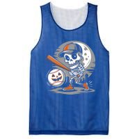 Halloween Baseball Skeleton Pitcher Catcher Baseballer Gift Mesh Reversible Basketball Jersey Tank