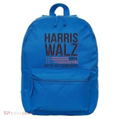 Harriswalz Bold Steps Toward A Brighter Future Funny Gift 16 in Basic Backpack