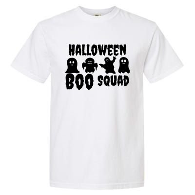 Halloween Boo Squad Funny Halloween Costume Gift Garment-Dyed Heavyweight T-Shirt