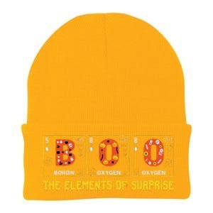 Halloween Boo School Chemistry Nerd Physics Pumpkin Gift Knit Cap Winter Beanie