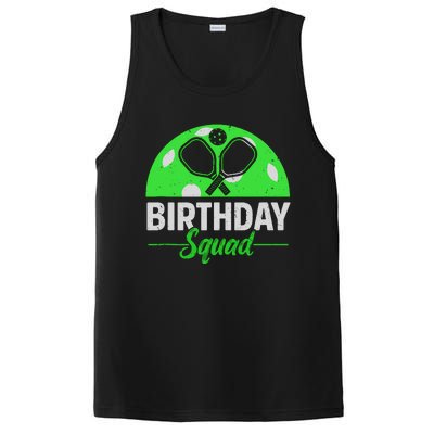 Happy Birthday Squad Pickleball Sports Theme Birthday Party PosiCharge Competitor Tank