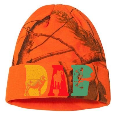 Hunting Bighorn Sheep DAD Retro Art Hunter Kati Licensed 12" Camo Beanie