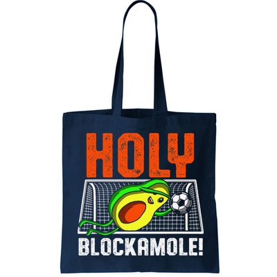 Holy Blockamole Soccer Blocker Funny Avocado Goalie Gift Bag