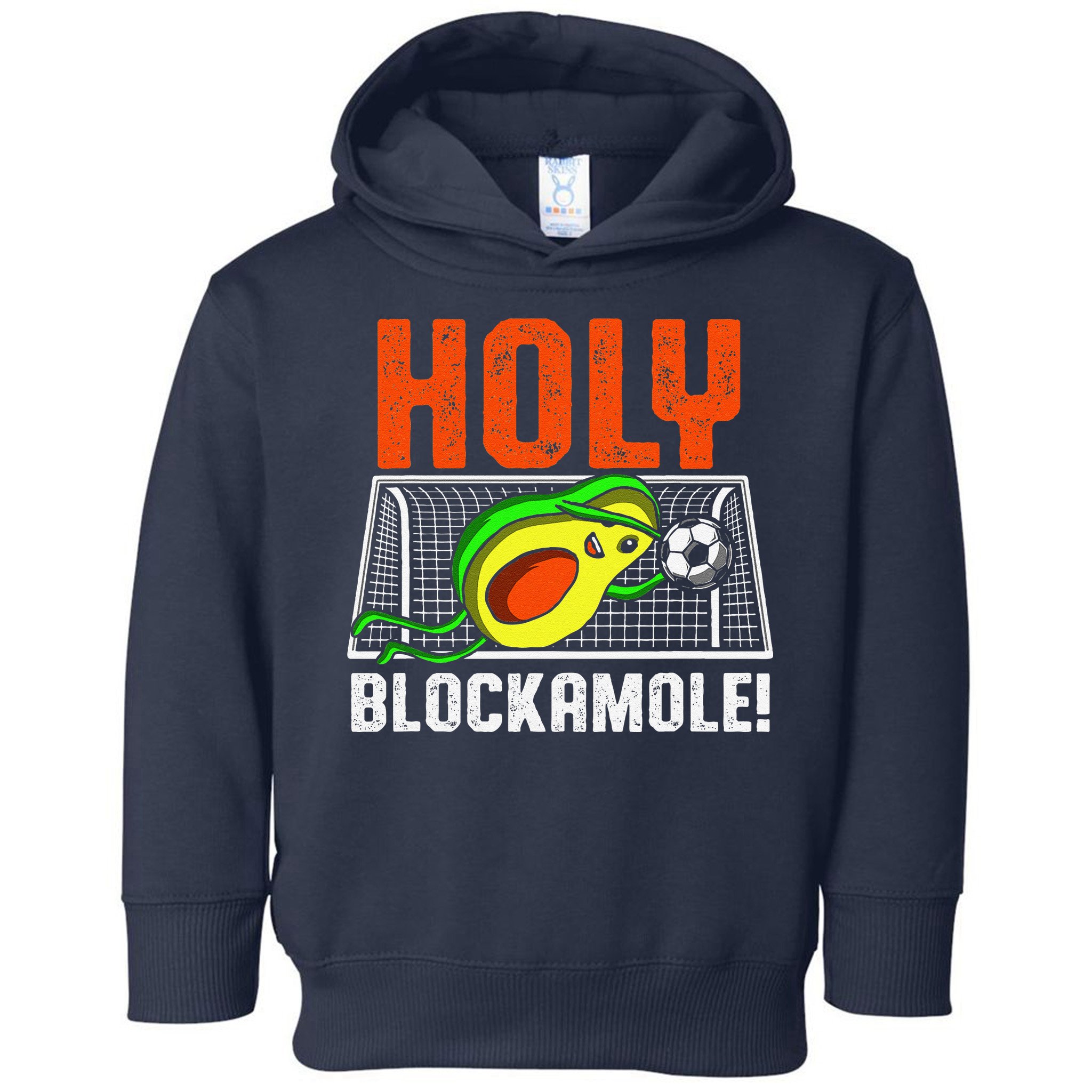 Holy Blockamole Soccer Blocker Funny Avocado Goalie Gift Toddler Hoodie