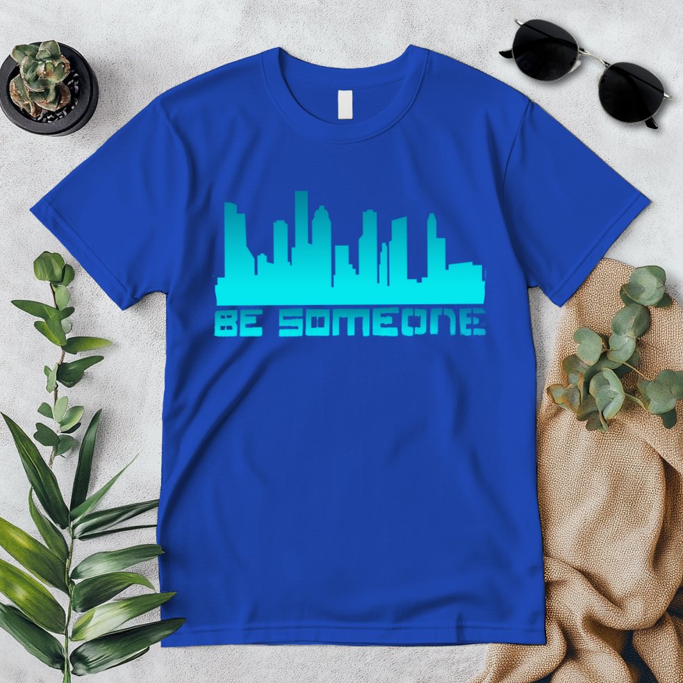 Houston Be Someone Bridge Houston Skyline Hgifttown Be Someone Gift Premium T-Shirt