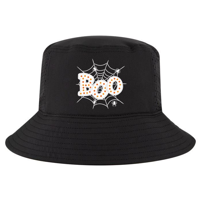 Halloween Boo Spider Web Spooky Season Cool Comfort Performance Bucket Hat